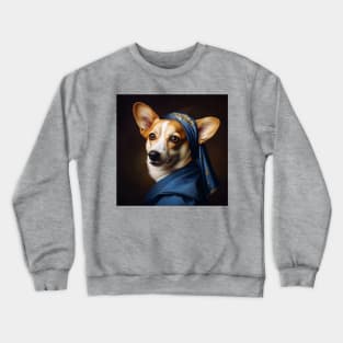 Corg with the Perky Ears Crewneck Sweatshirt